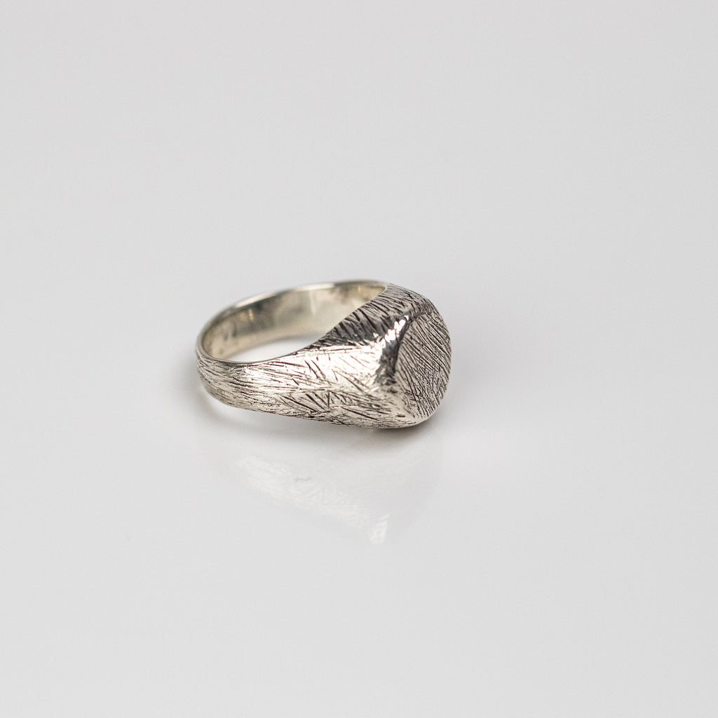 925 Silber WILD Pinky Ring- GrassArt