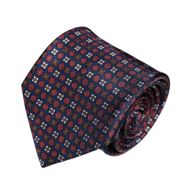 3-Fold Tie Alter Knabe - Lux Vin Navy