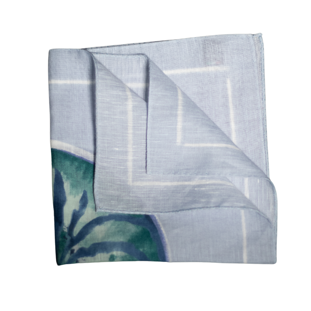 Pocket Square Alter Knabe - "Sommer Edition - NAUTILUS BLUE"