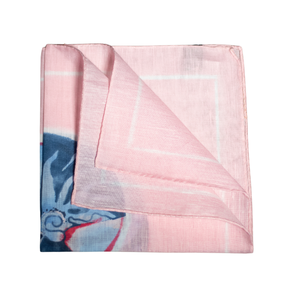 Pocket Square Alter Knabe - "Sommer Edition - NAUTILUS ROSA "